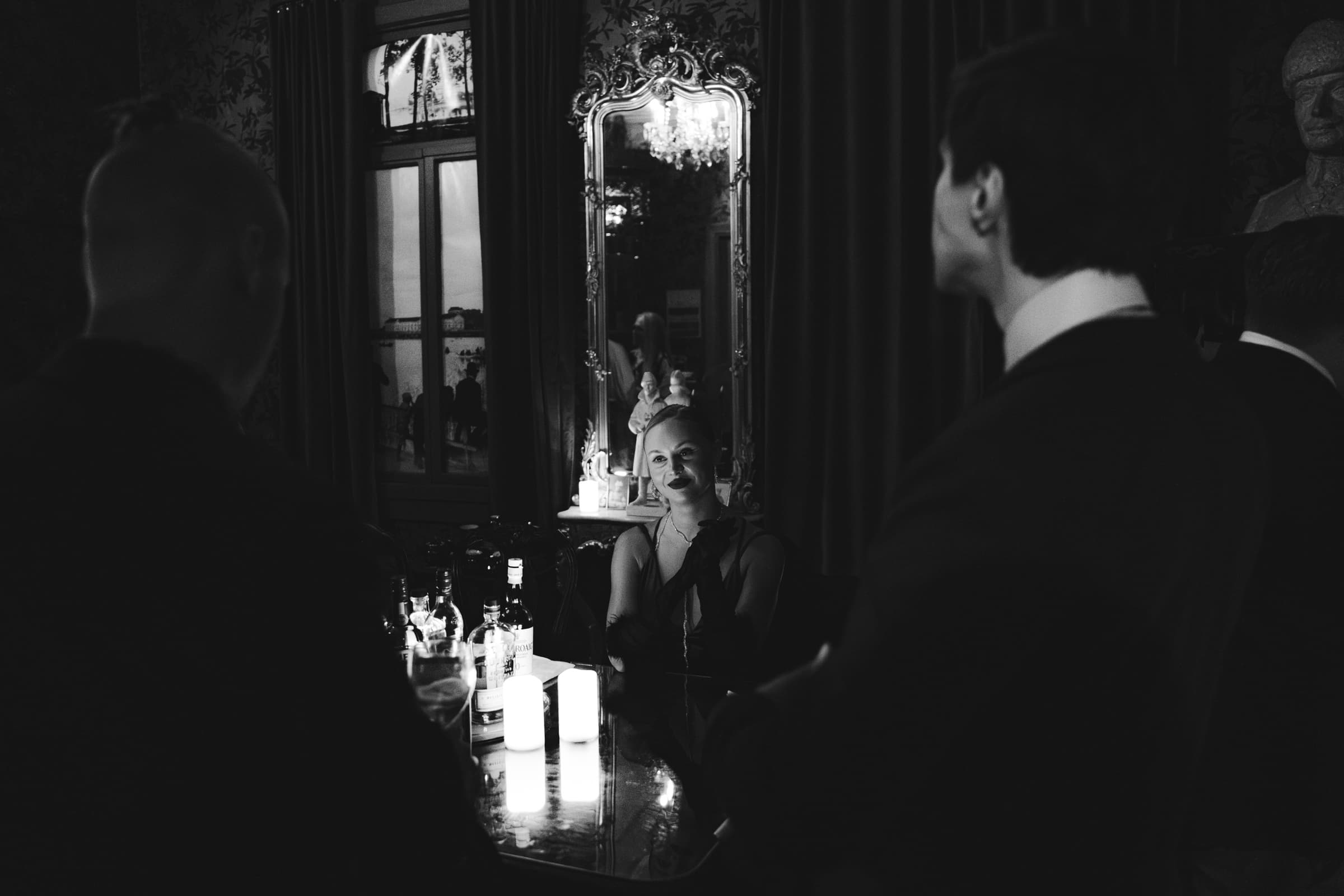 Guests at an atmospheric Edna Social Club evening in Helsinki